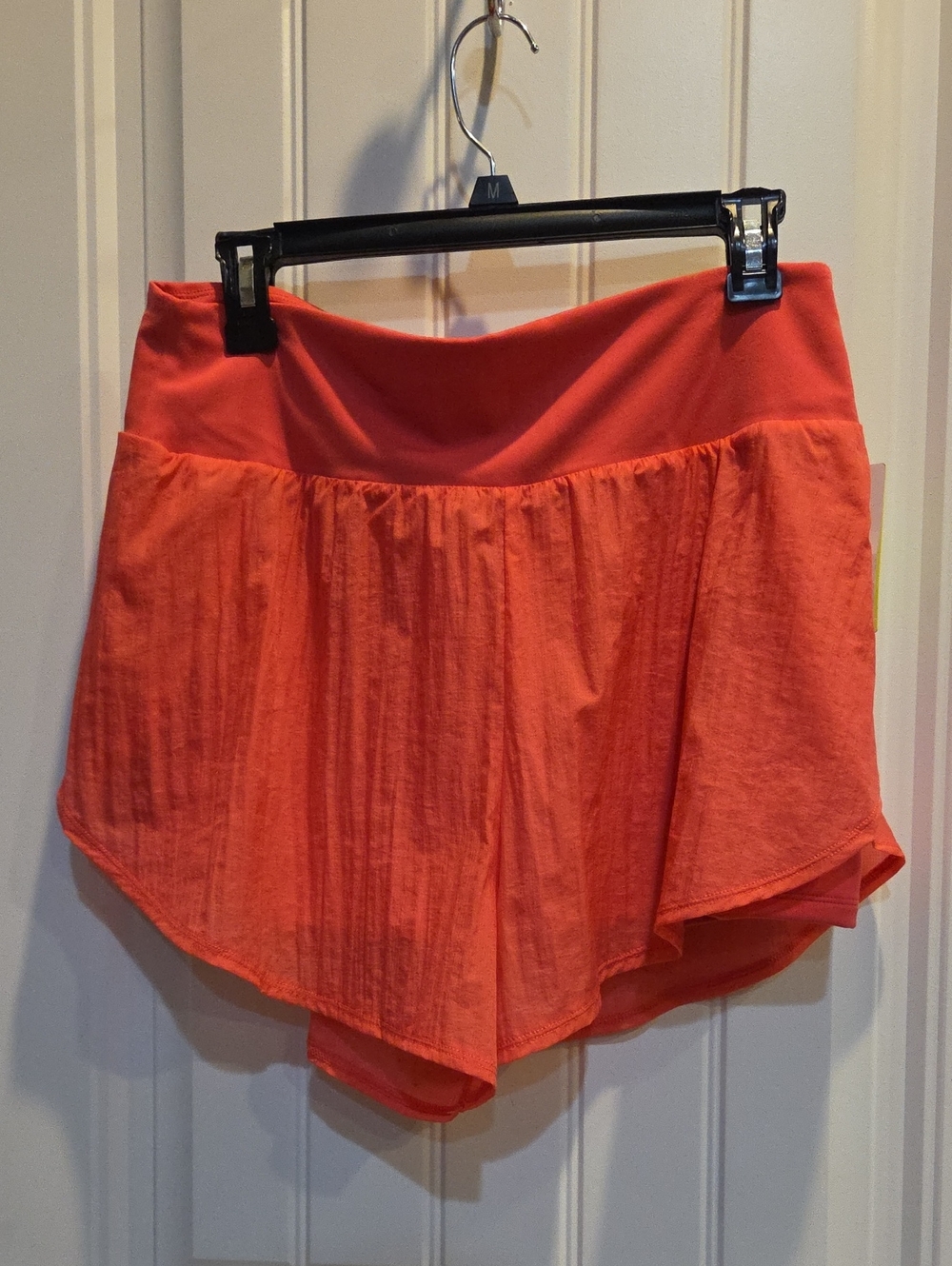 Active Coral Women's 2 In 1 Shorts with Wide Waistband